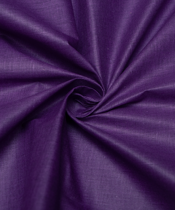 Purple Colour Plain Cotton Lining Fabric